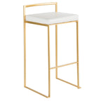 Fuji Contemporary Stackable Bar Stools, 2 or 3 Pieces