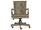 Tinley Park Dove Tail Gray Swivel Office Chair