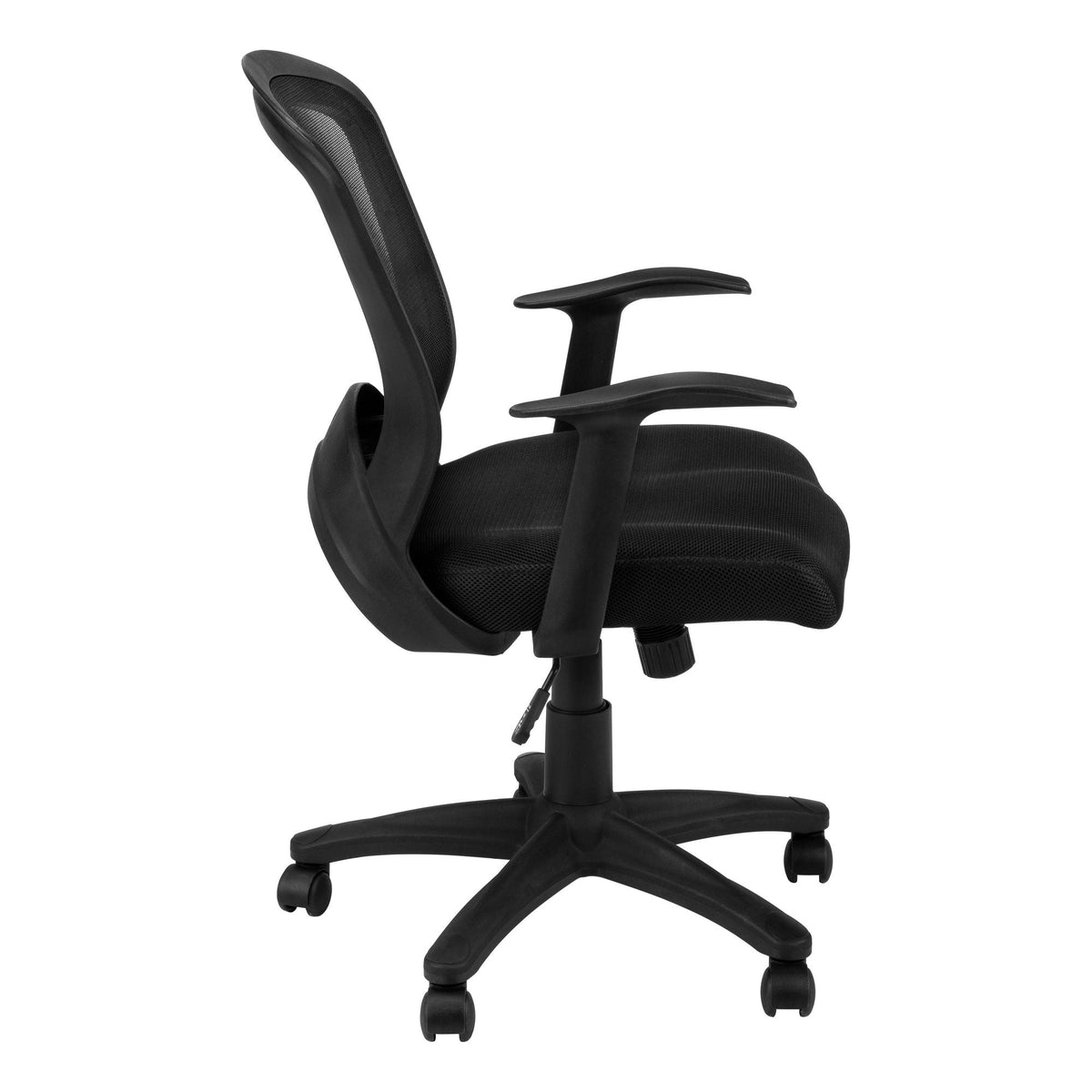 Adjustable Mid-Back Mesh Office Chair with Tilt Control