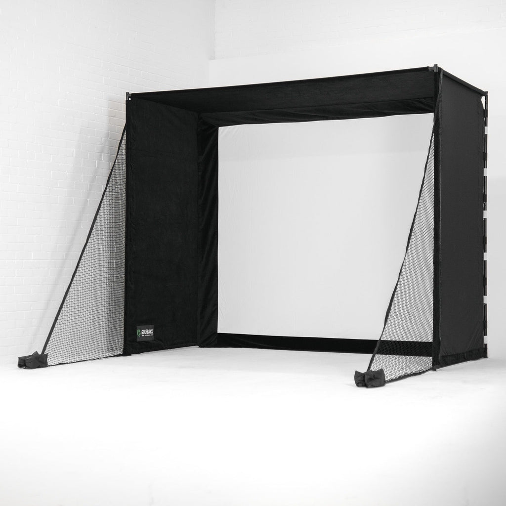 GolfBays SimBox Side Barrier | Golf Enclosure Accessory