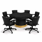 Prohibition Series Game / Dining Chair, Black by RAM Game Room