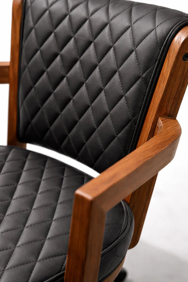 Prohibition Series Game / Dining Chair, Walnut by RAM Game Room