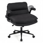 Criss Cross Chair on Wheels with Flip-up Arms Adjustable Height