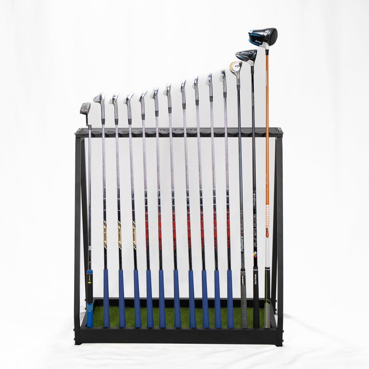 GolfBays Golf Club Storage Rack | 14 Clubs