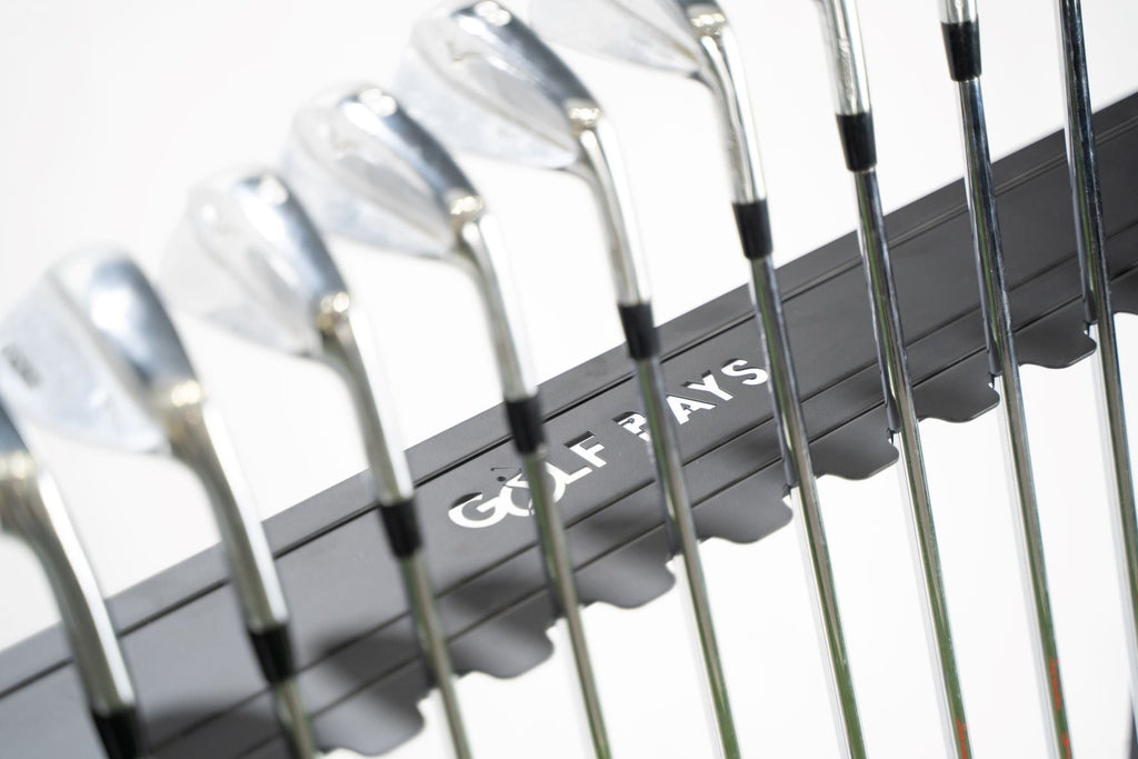 GolfBays Golf Club Storage Rack | 14 Clubs