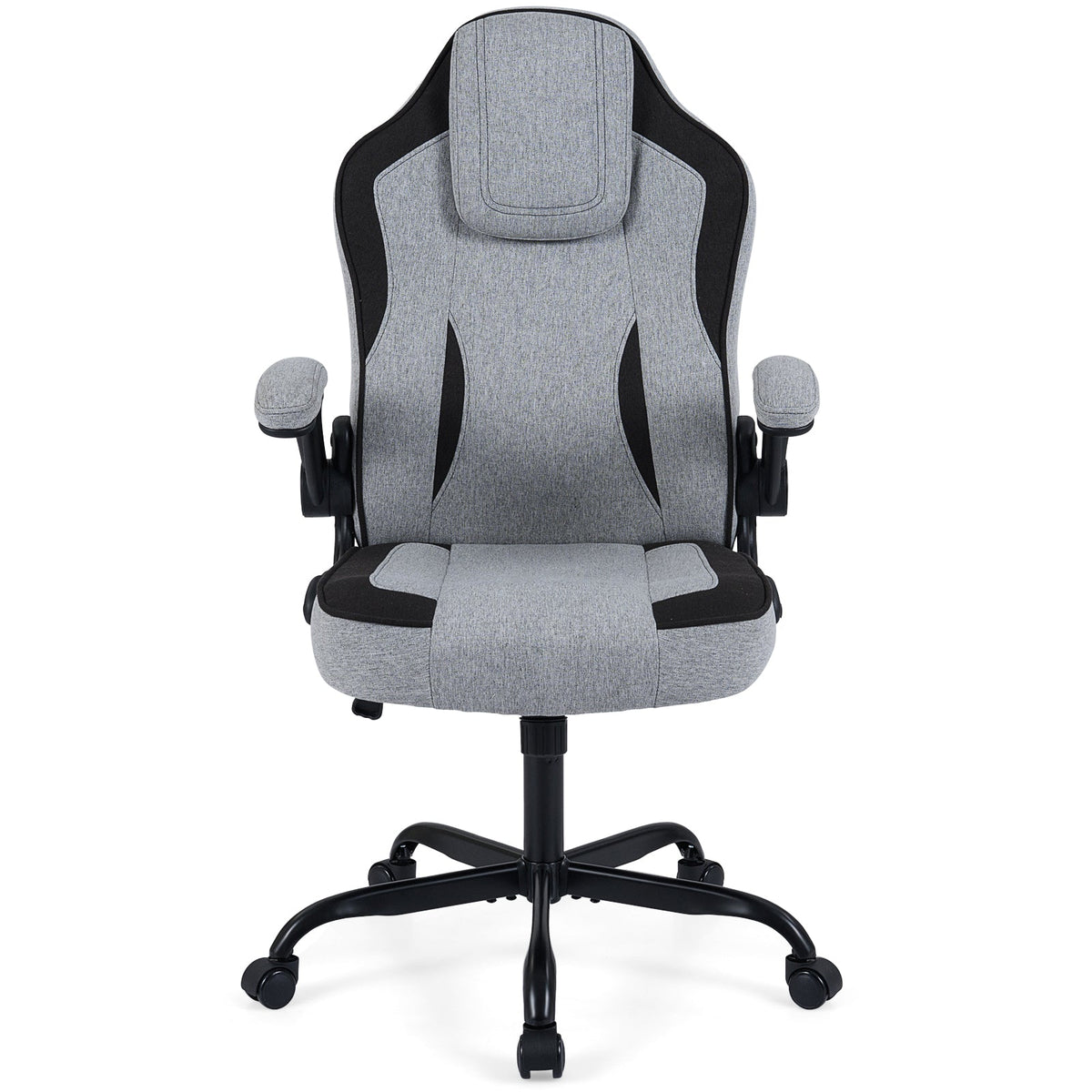 Ergonomic Computer Office Chair with 90° Flip-up Armrests