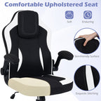Ergonomic Computer Office Chair with 90° Flip-up Armrests