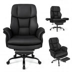 Big and Tall Office Chair with Retractable Footrest