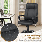 PU Leather Office Chair with Rocking Function