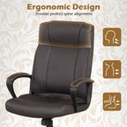 PU Leather Office Chair with Rocking Function