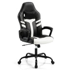 Ergonomic Gaming Chair with Removable Head Pillow & Rocking