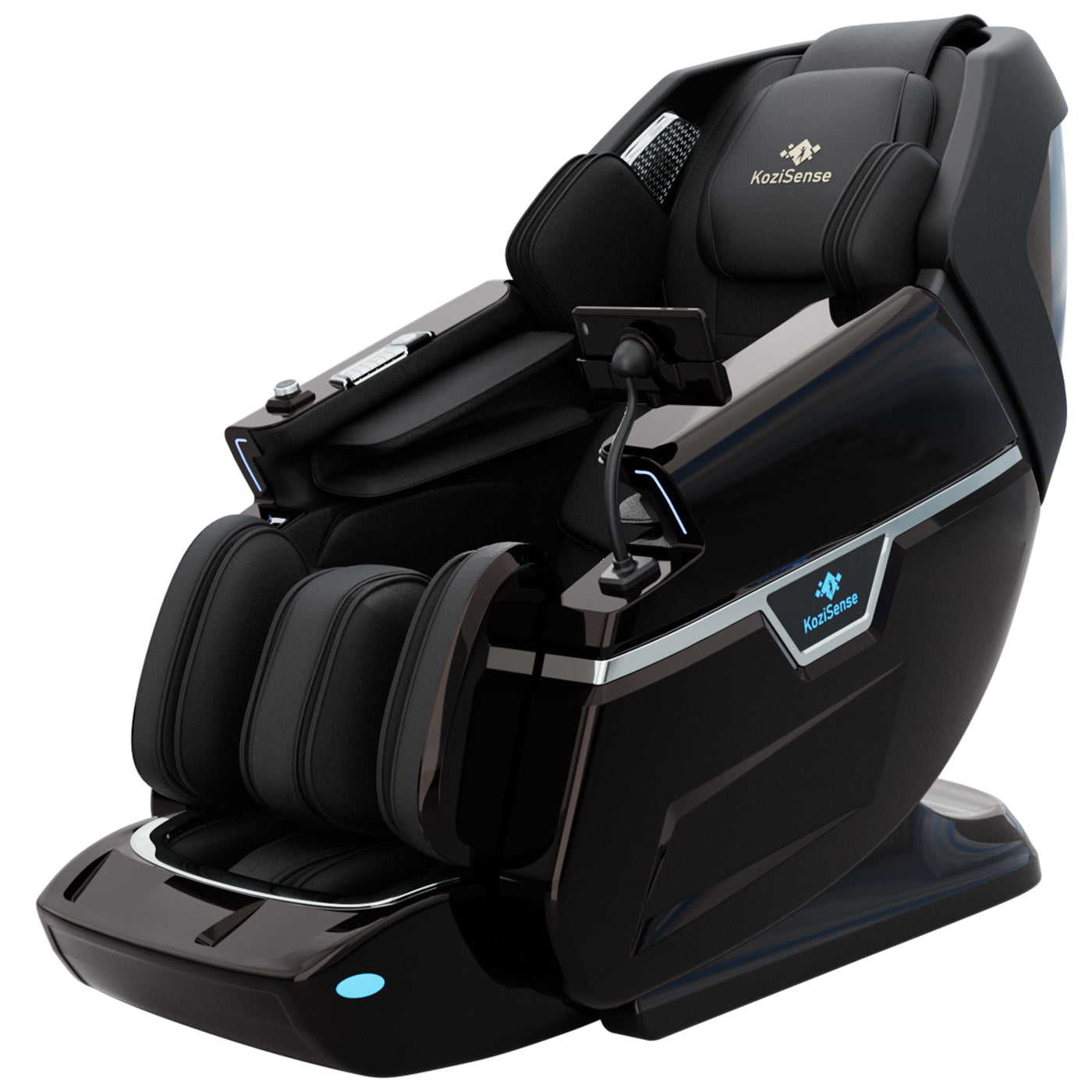 KoziSense KZ-L66 4D + 3D Dual Mechanism Luxury Massage Chair (Brown)