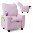 Kids Recliner Sofa with Adjustable Footrest and Cup Holder