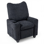 Kids Recliner Sofa with Adjustable Footrest and Cup Holder