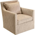 Kimberly Fabric Swivel Club Chair