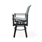 Leeward MGP Sling Bar Height Swivel Arm Chair