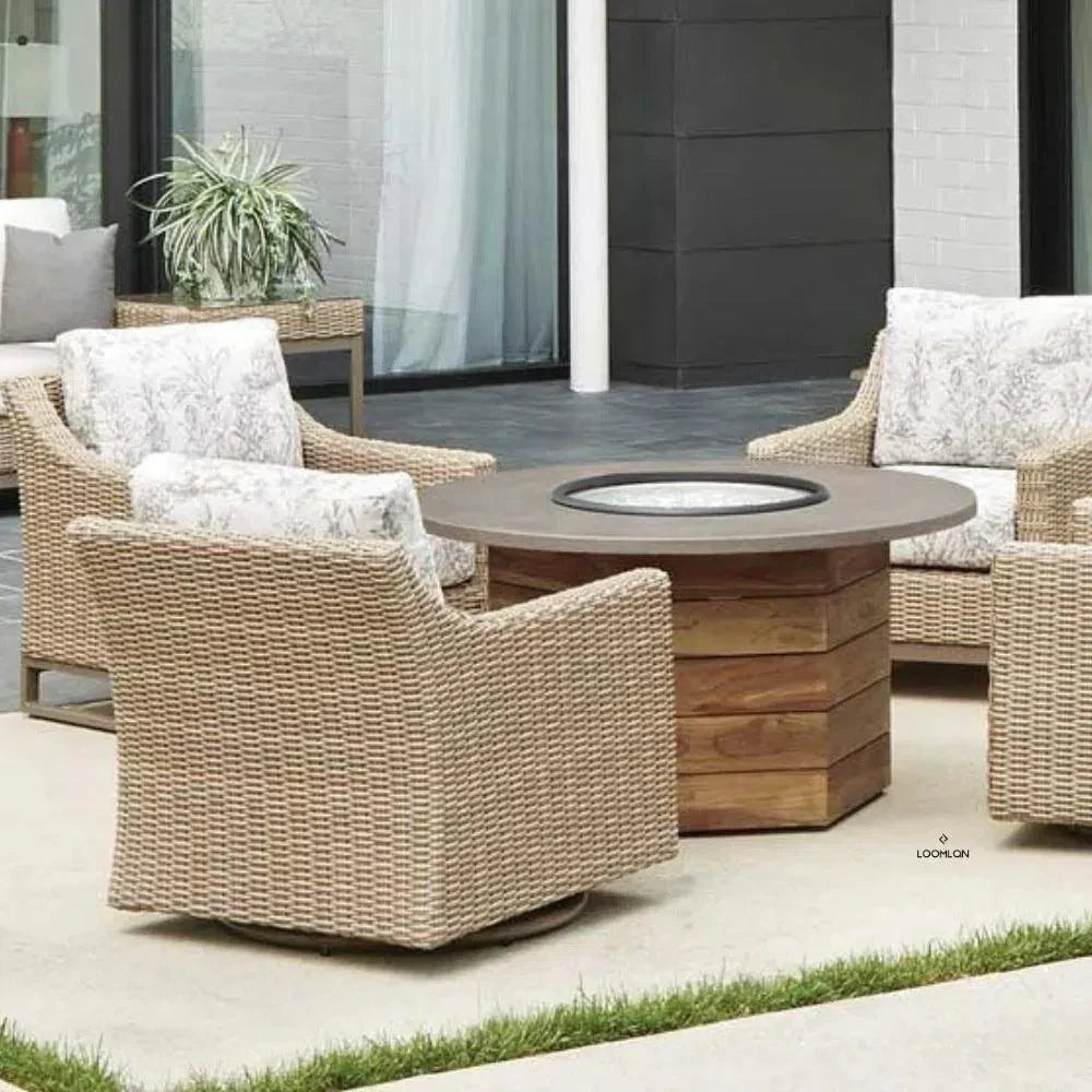 Milan Swivel Glider Lounge Chair