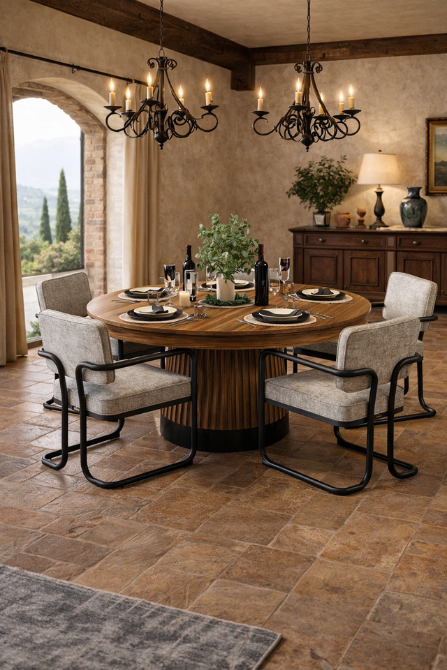 Dining Top for Prohibition 60" Poker Table, Matte Walnut by RAM Game Room
