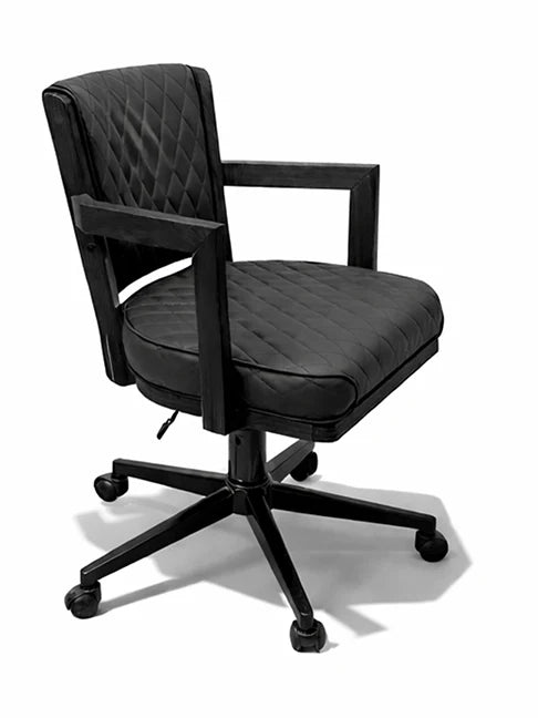 Prohibition Series Game / Dining Chair, Black by RAM Game Room