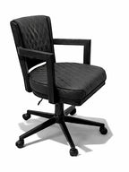 Prohibition Series Game / Dining Chair, Black by RAM Game Room