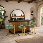 Prohibition Series 84" Cocktail Bar, Matte Walnut / Black by RAM Game Room