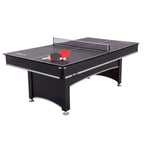 7 Ft 2-in-1 Conversion Top Pool Table / Ping Pong Table Set