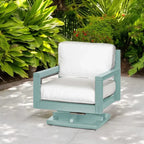 Palm Beach Poly Outdoor Swivel Rocker Chair Sunbrella