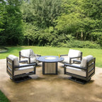 Palm Beach Poly Outdoor Swivel Rocker Chair Sunbrella