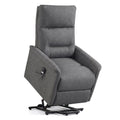 Power Lift Recliner Chair for Elderly with Remote Control and Side Storage Pocket