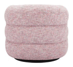 Refine Textured Fabric Swivel Club Chair