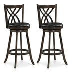 Counter Height Swivel Bar Stools Set of 2 - 29 Inch