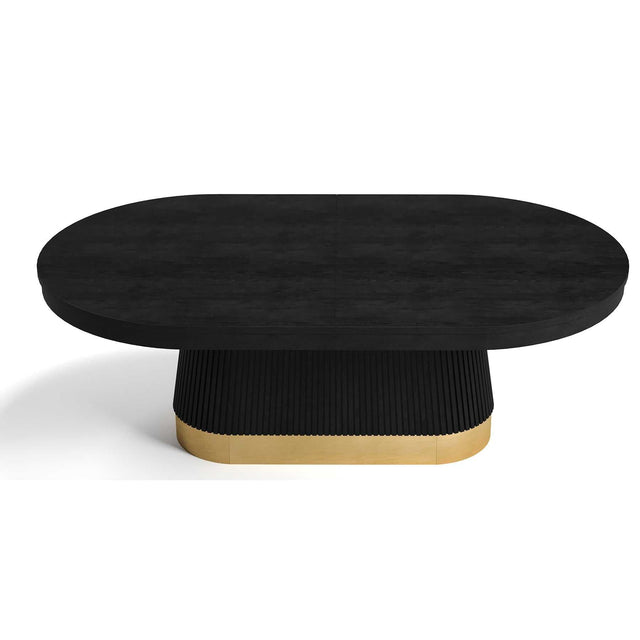 Prohibition Series Texas Hold'em Poker Table, 84", Black by RAM Game Room