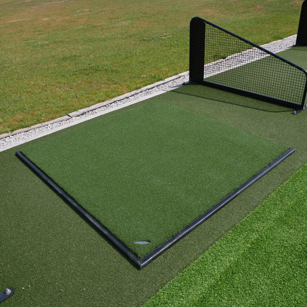 GolfBays Insert Tee 4 ft 11 in Golf Hitting Mat
