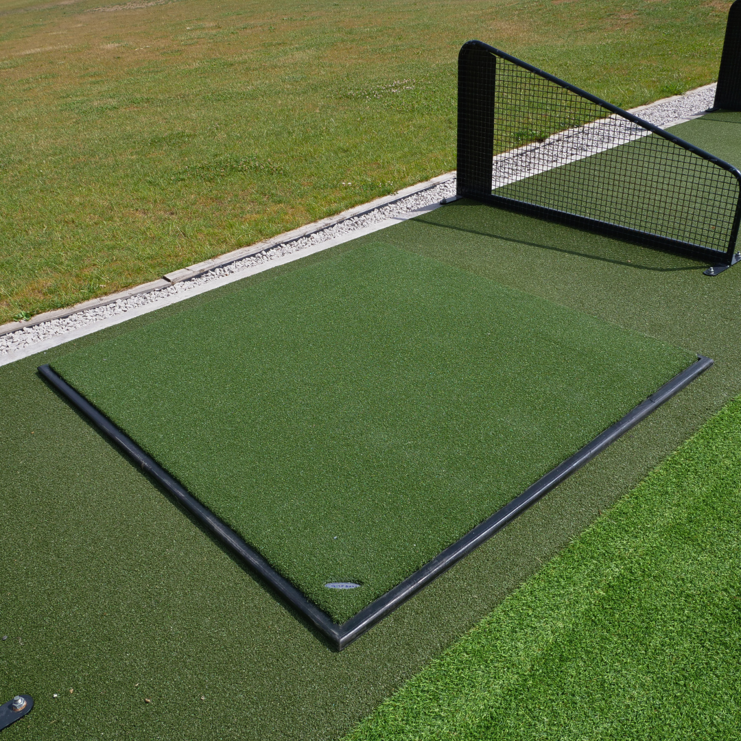 GolfBays Insert Tee 4 ft 11 in Golf Hitting Mat
