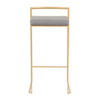 Fuji Contemporary Stackable Bar Stools, 2 or 3 Pieces