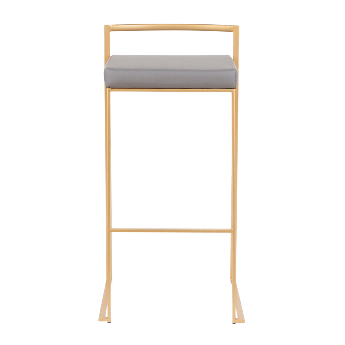Fuji Contemporary Stackable Bar Stools, 2 or 3 Pieces