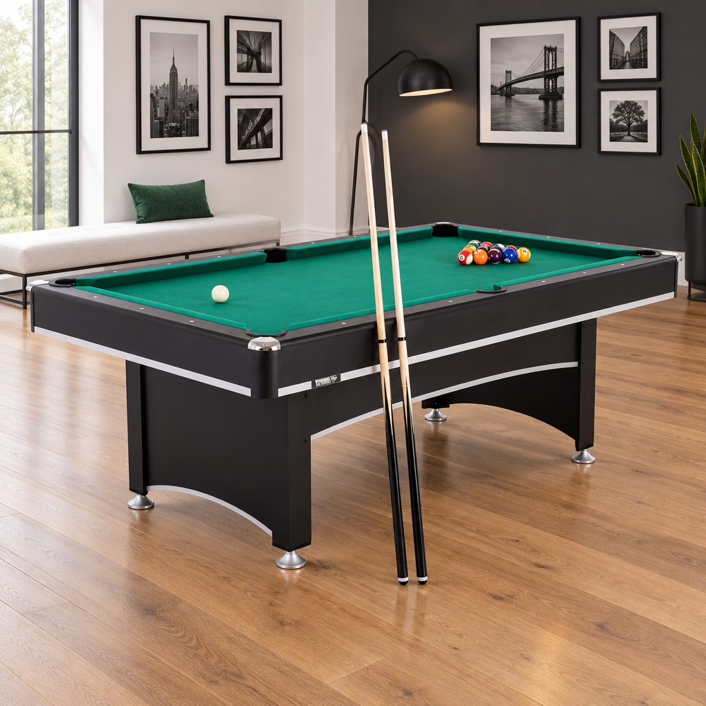 7 ft 2-in-1 Pool Table | Table Tennis Conversion Top