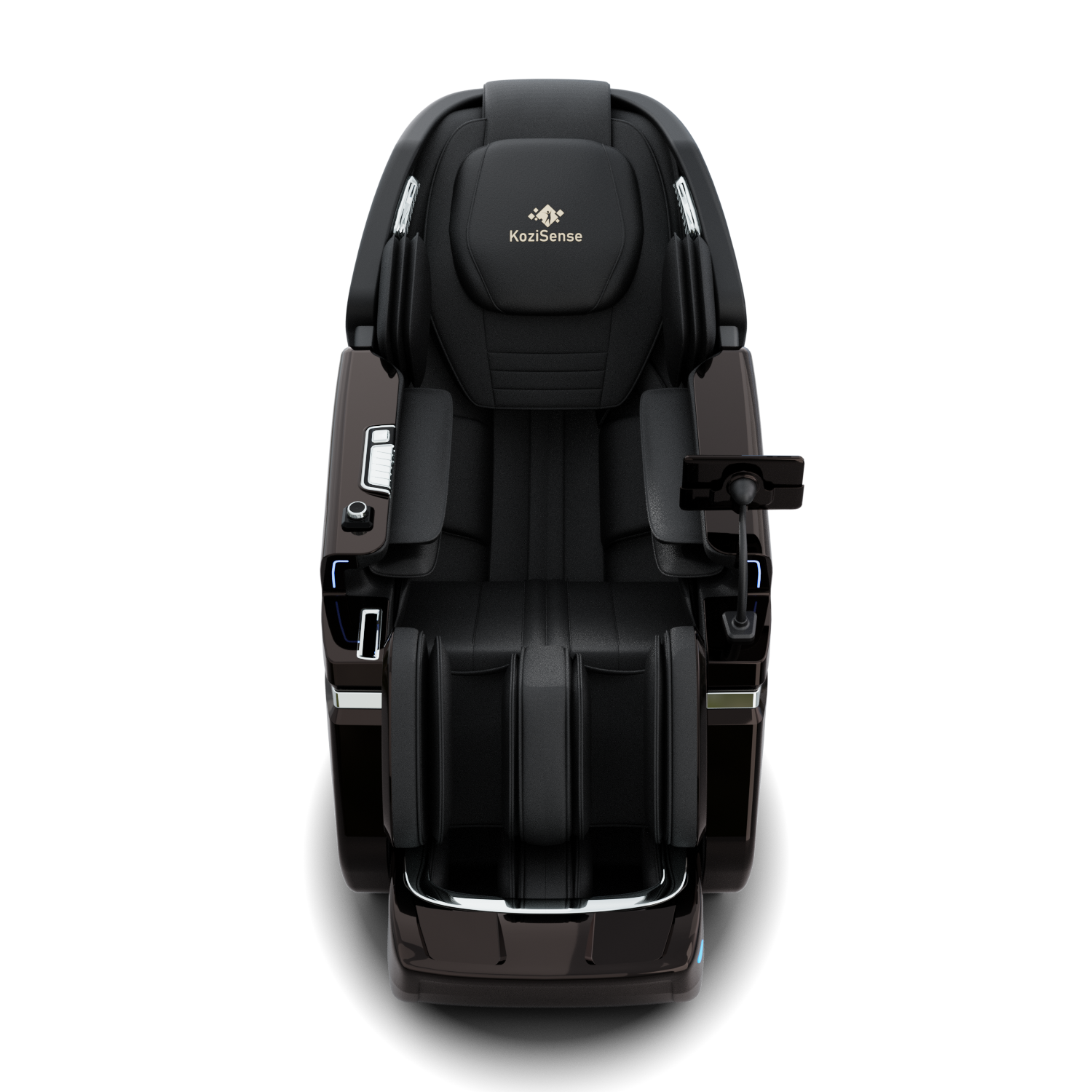 KoziSense KZ-L66 4D + 3D Dual Mechanism Luxury Massage Chair (Black)