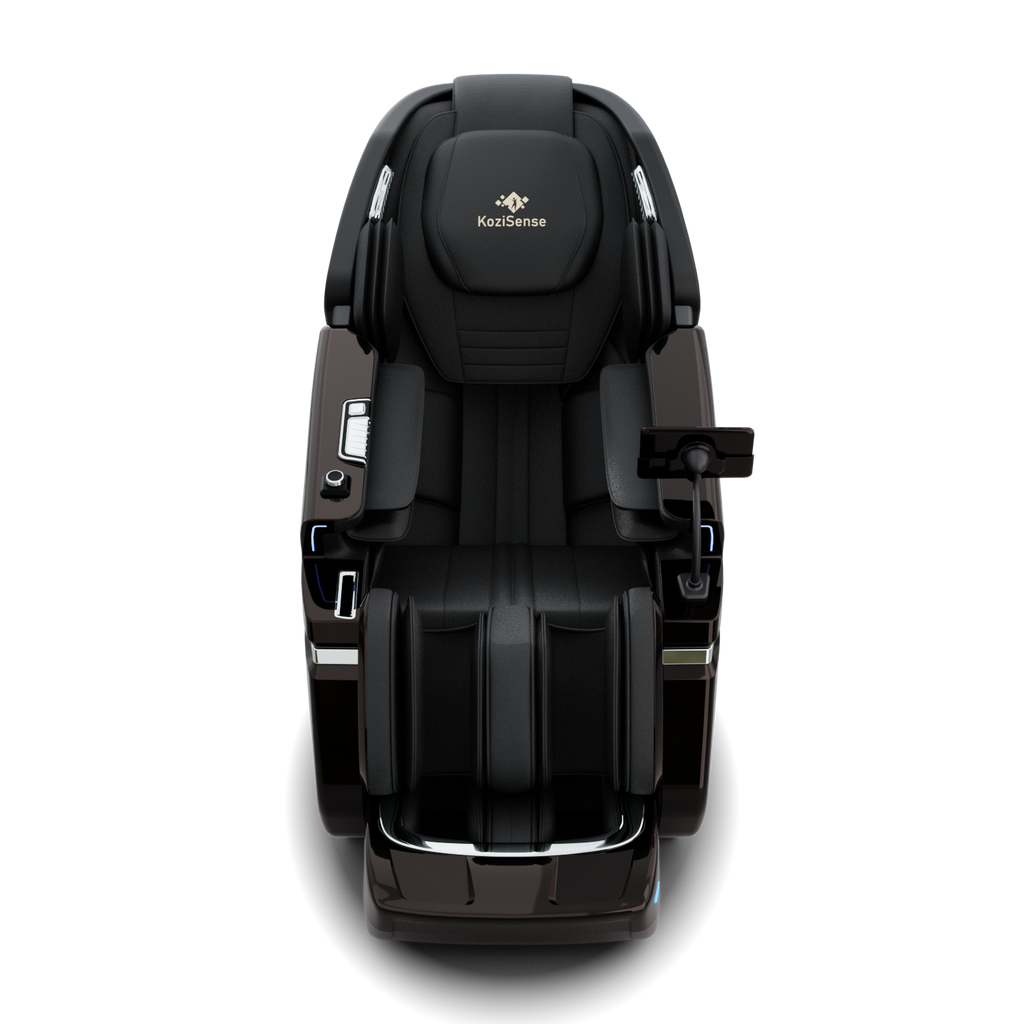 KoziSense KZ-L66 4D + 3D Dual Mechanism Luxury Massage Chair (White)