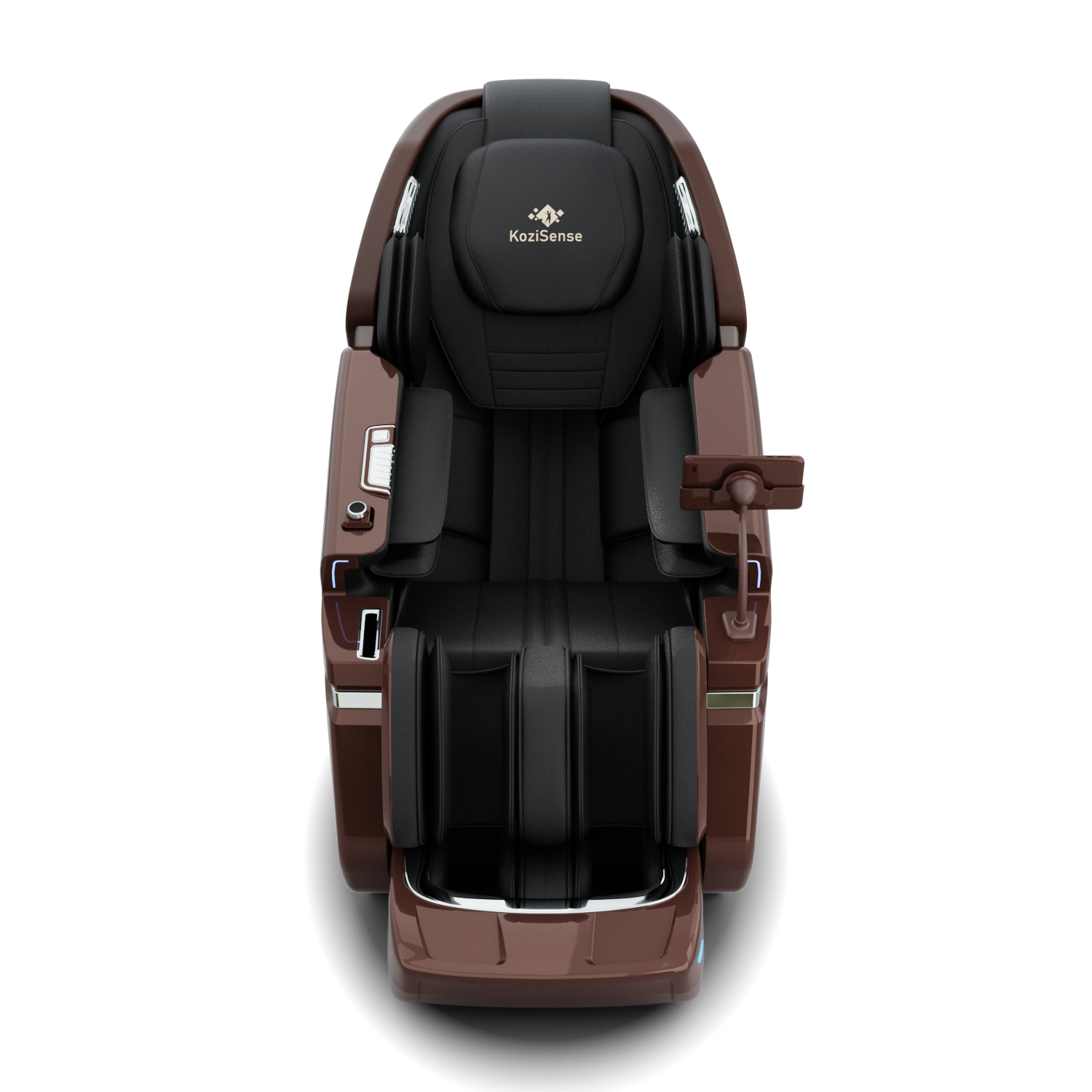 KoziSense KZ-L66 4D + 3D Dual Mechanism Luxury Massage Chair (Brown)