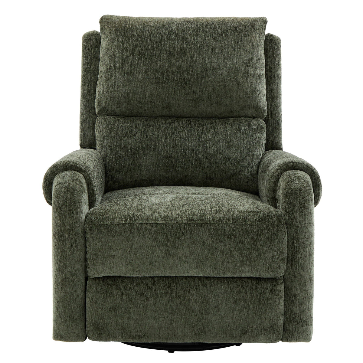 Swivel Rocker Recliner with 8-Mode Massage and Side Pocket