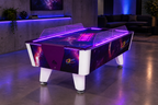 Valley Dynamo Cosmic Thunder 7 ft Home Air Hockey Table | LED Lights