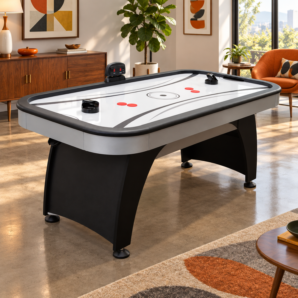 Hathaway Silverstreak 72 in Air Hockey Table | LED Scoring