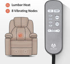 Large Power Lift Recliner Chair With Massage And Heat