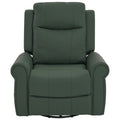 Manual Recliner Chair with 270° Swivel, Massage & Heating