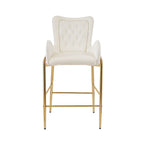 Fabric Counter Height Bar Stools (Set of 2)