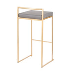 Fuji Contemporary Stackable Bar Stools, 2 or 3 Pieces