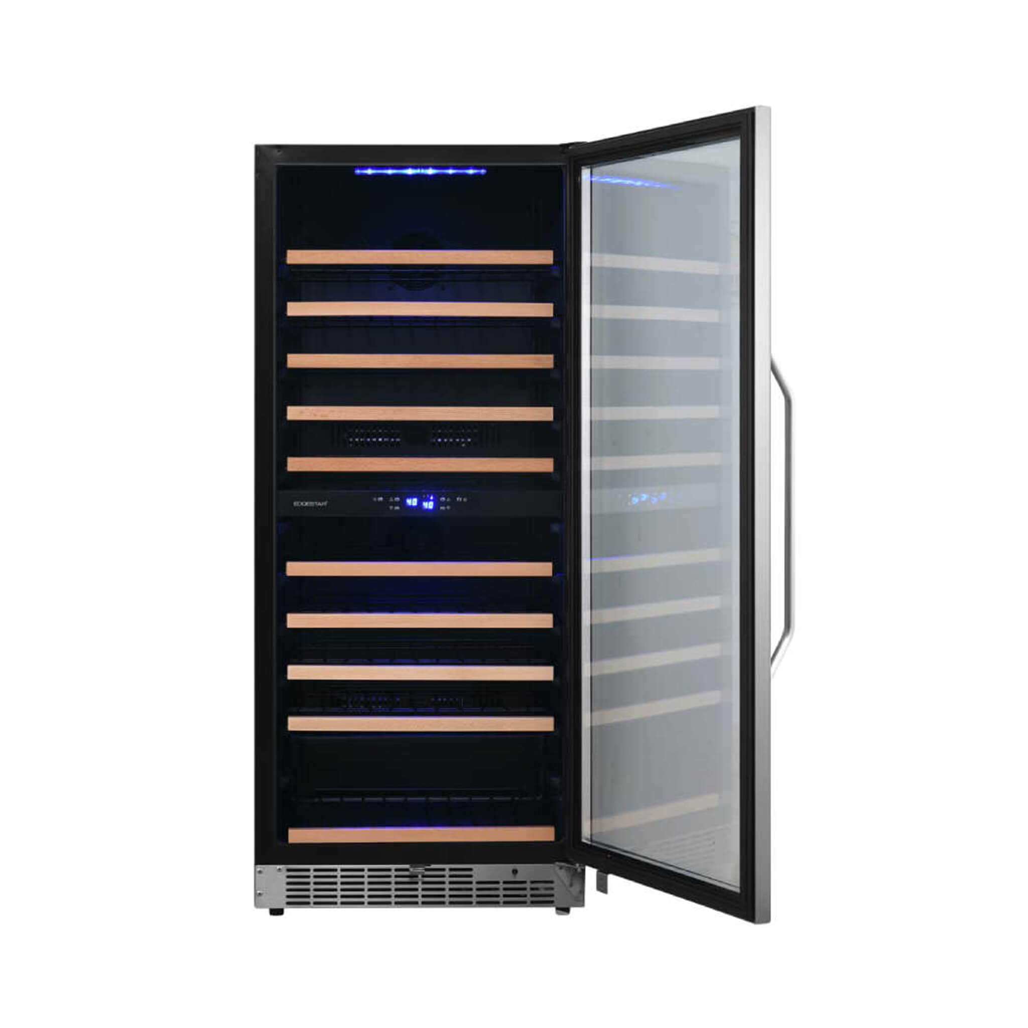 EdgeStar Premium 101-Bottle Built-In Dual Zone Wine Cooler