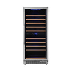 EdgeStar Premium 101-Bottle Built-In Dual Zone Wine Cooler