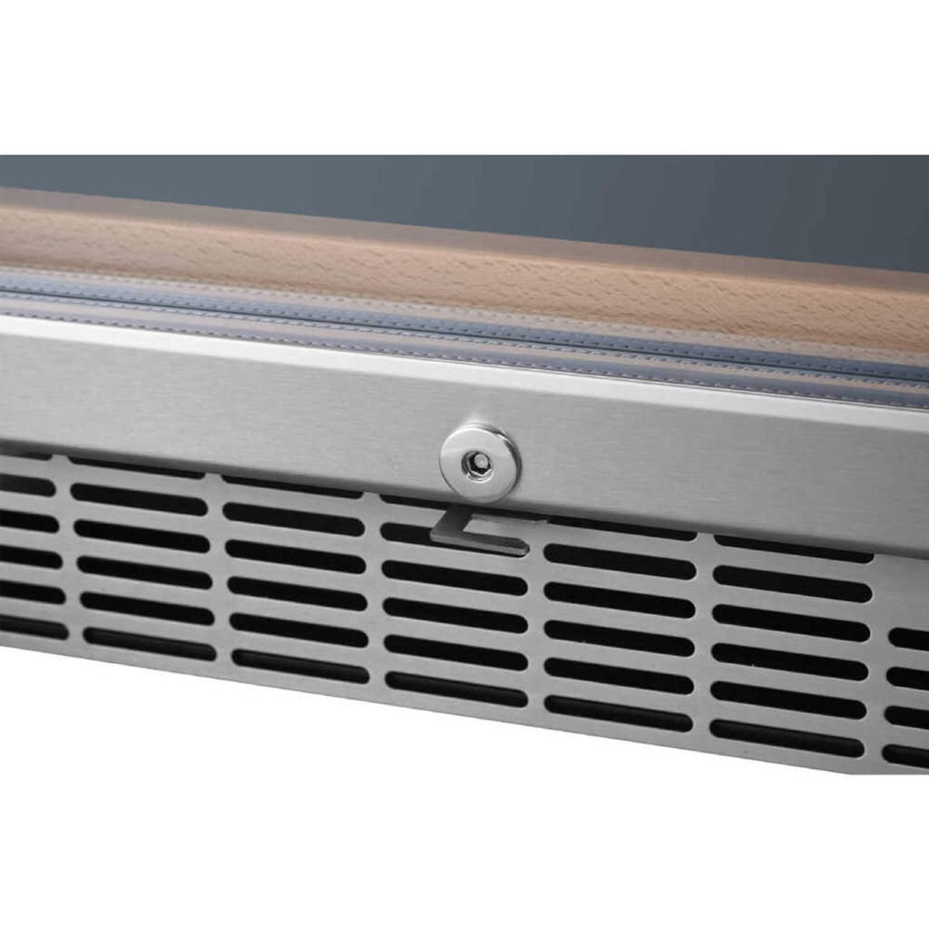EdgeStar 24-Inch 131-Bottle Built-In Triple Zone Wine Cooler